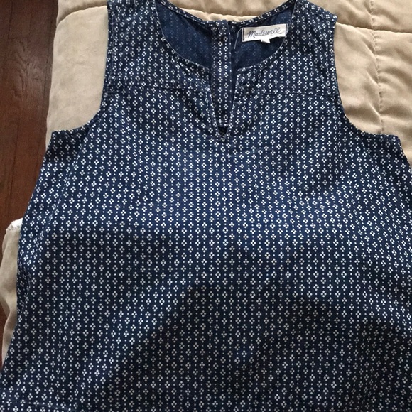Madewell Summer denim top - Picture 1 of 2